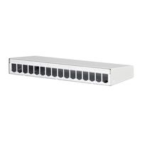 METZ CONNECT Modul boîtier en saillie 16 ports blanc pur, non équipé