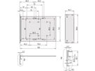 Module CPCI SCHROFF pour unité d'entraînement HD 1 × 3,5", 3 U vertical, avec face avant