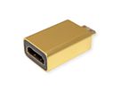 ROLINE GOLD Adaptateur HDMI, HDMI F - HDMI Mini M