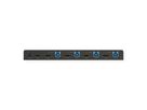 ROLINE Switch KVM, HDMI 4K, USB, 1 User - 4 PC , avec hub USB 3 ports