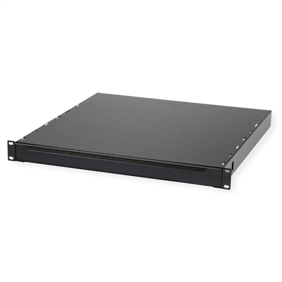 Tiroir clavier 19" 1UH, sans clavier, noir
