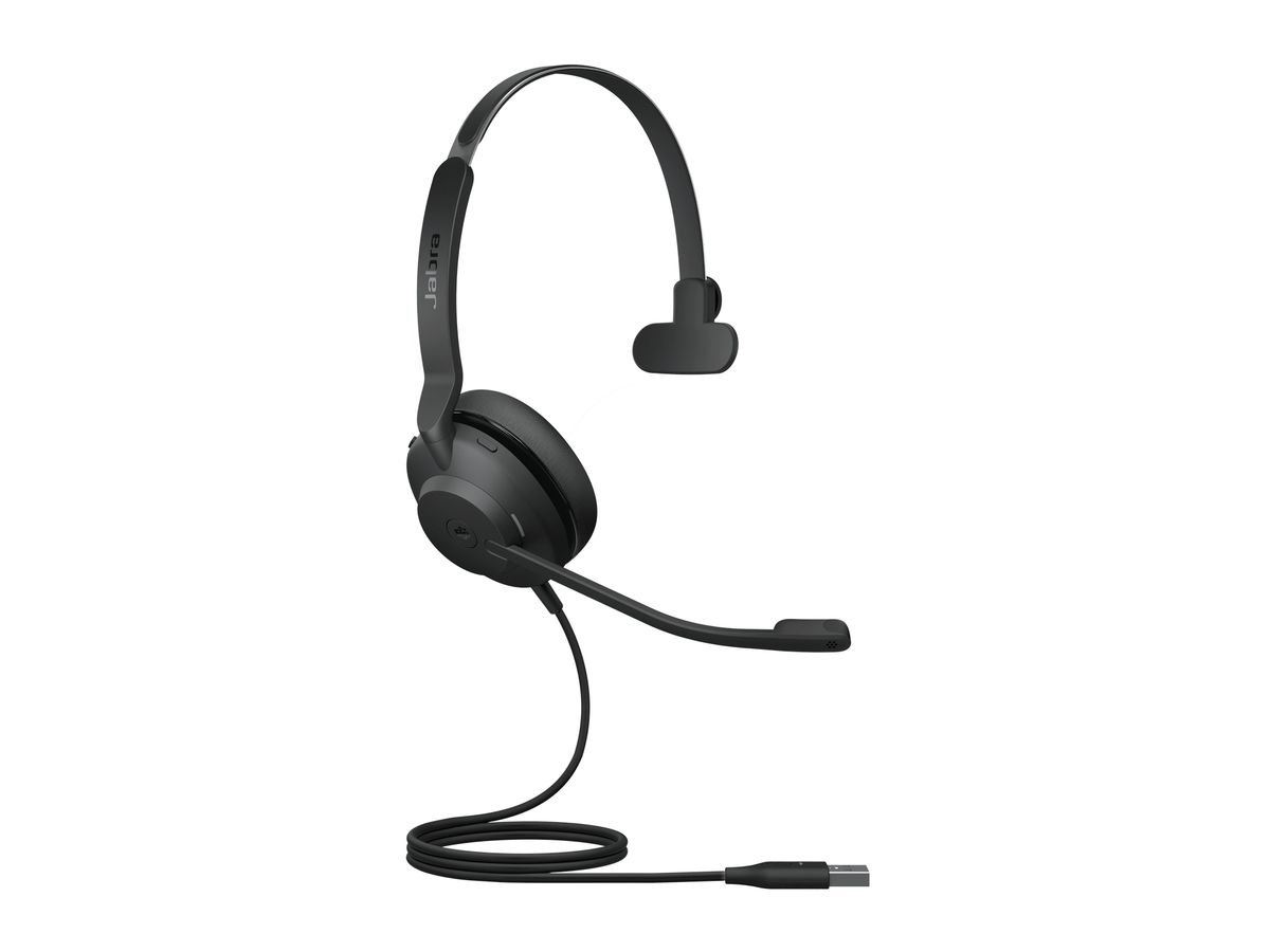 Jabra Evolve2 30 SE Casque Avec fil Arceau Bureau/Centre d'appels USB Type-A Noir