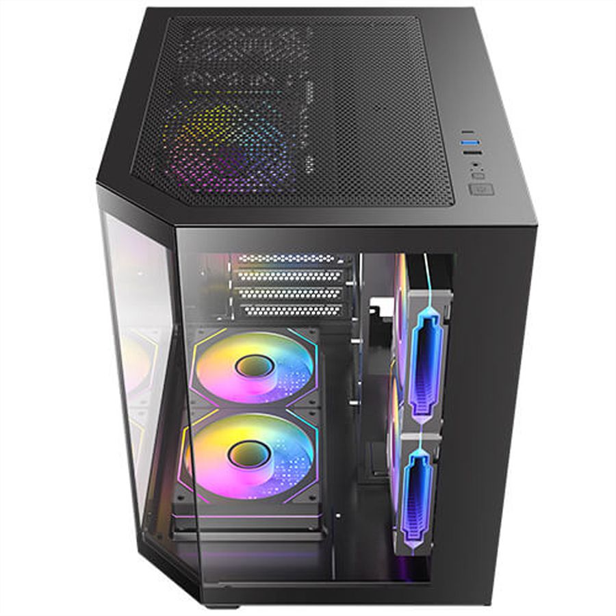 ANTEC CX M2 ARGB B PC Case, Tour mini microATX, noir