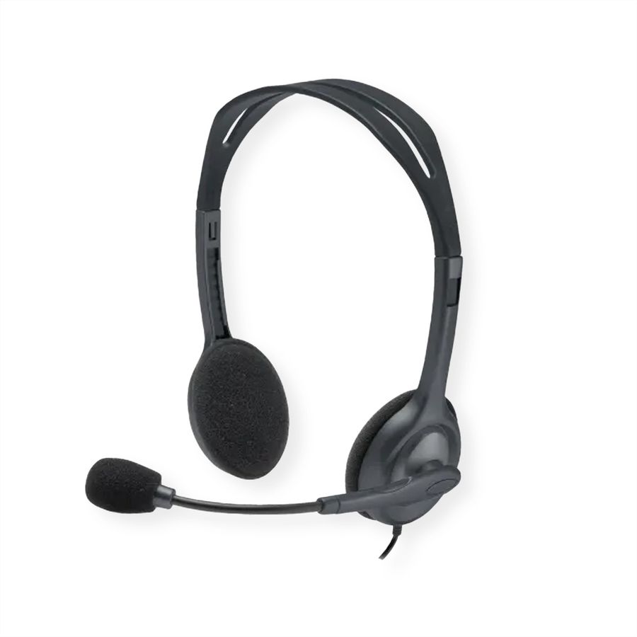 Logitech H111 Casque Avec fil Arceau Bureau/Centre d'appels Gris
