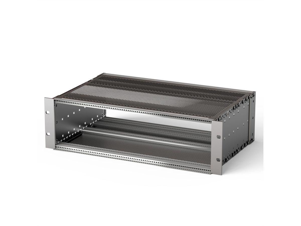 SCHROFF EuropacPRO 19" Subrack Kit pour carte-mère, blindée, CompactPCI, 3 U, 275 mm