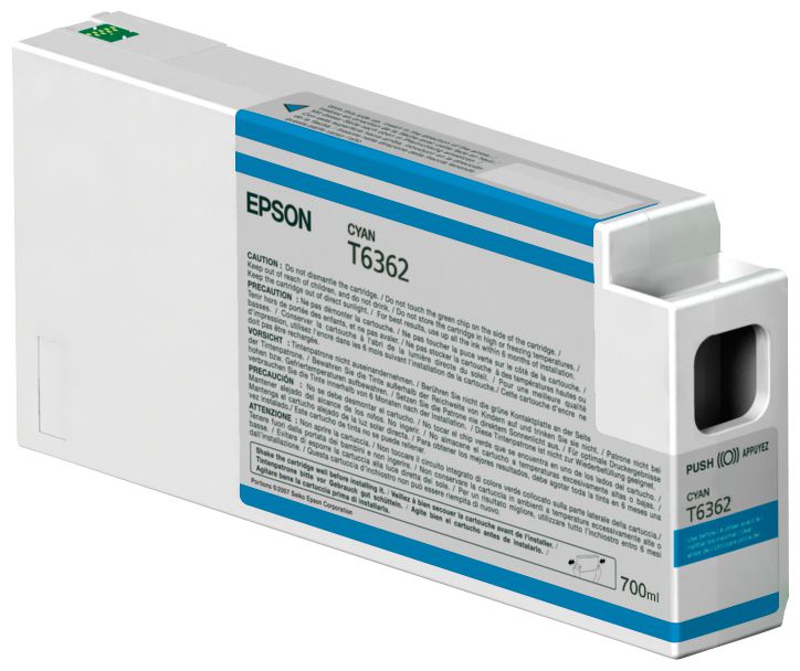 Epson Encre Pigment Cyan SP 7700/9700/7900/9900/7890/9890 (700ml)