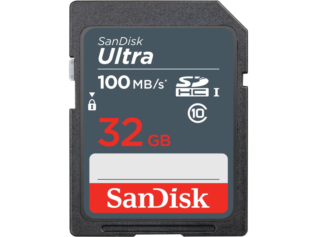 SanDisk Ultra 32GB SDHC Mem Card 100MB/s 32 Go UHS-I Classe 10