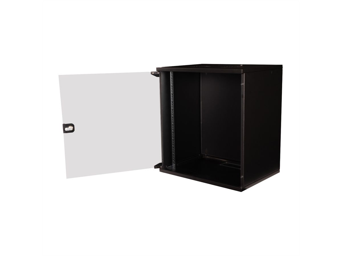 ROLINE 19" Boîtier mural Basic 12U, 540x400 LxP En kit noir