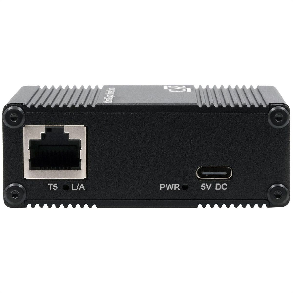 EXSYS EX-62021 Micro-switch Gigabit industriel à 5 ports, non géré, alimentation USB-C