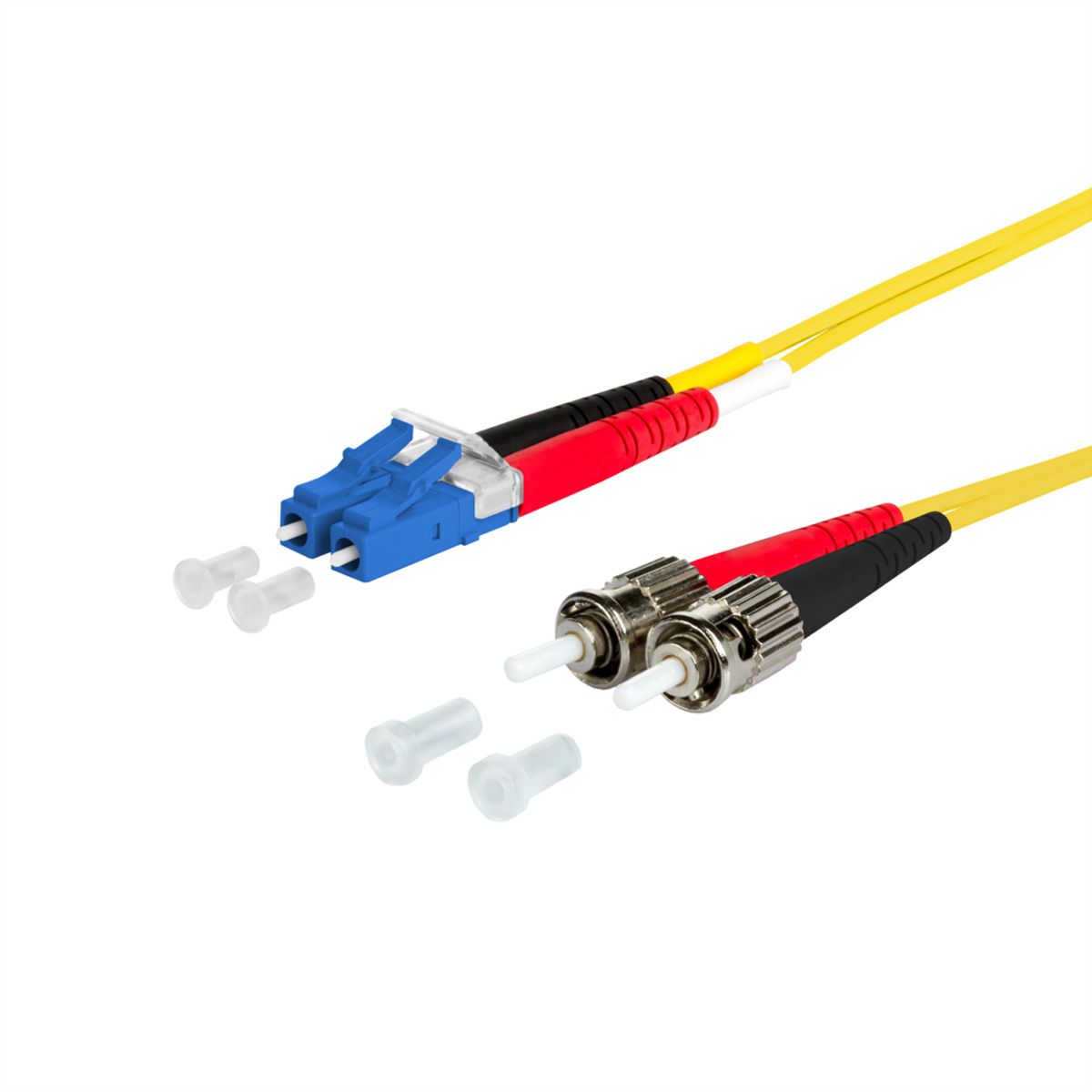 METZ CONNECT OpDAT cordon de brassage, LC-D/2xST OS2, 5 m