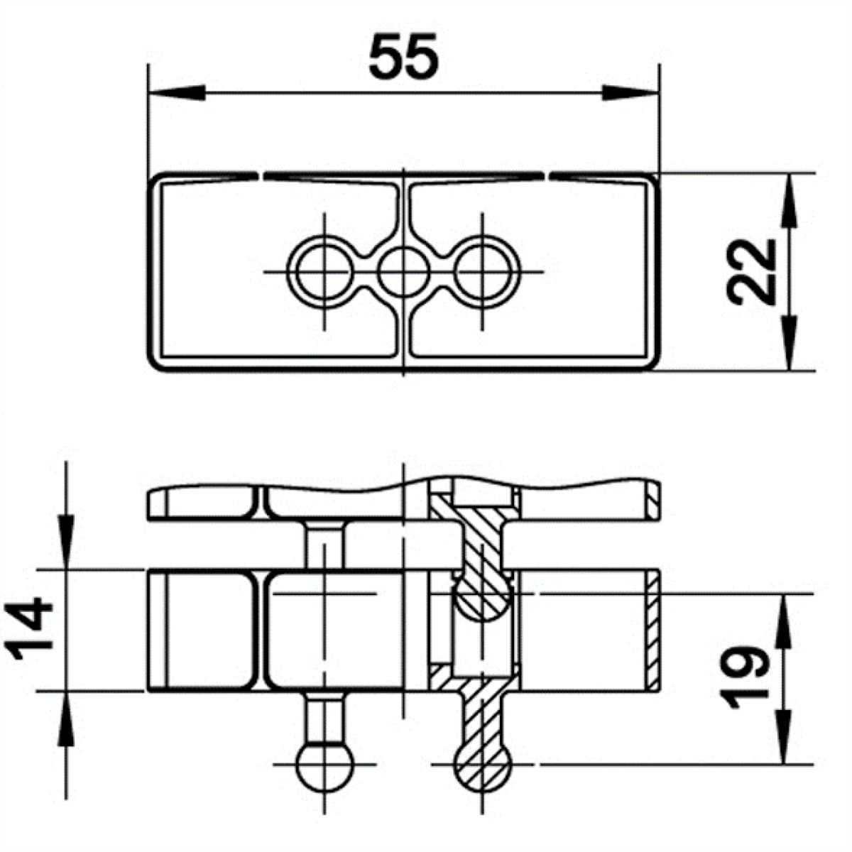 BACHMANN Kabelschlange® FLEX II argent