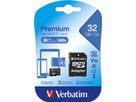 VERBATIM Micro SDHC 32 Go, Classe 10 avec adaptateur