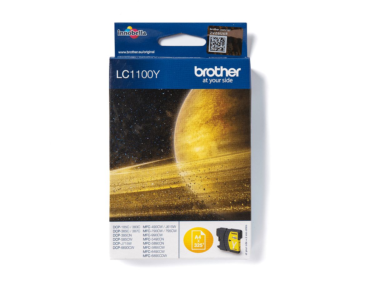 Brother LC1100Y - Cartouche d'encre originale – Jaune