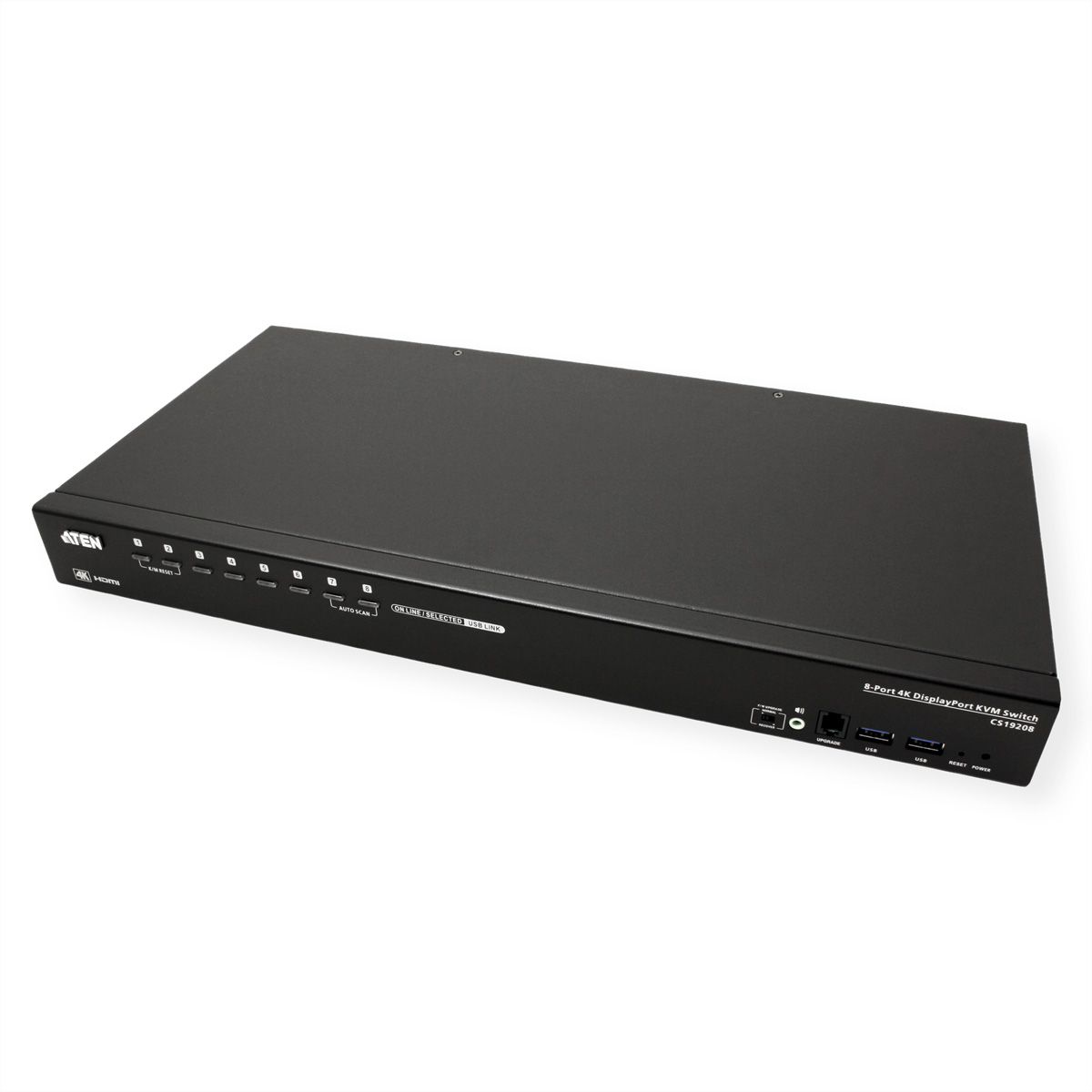 ATEN CS19208 Commutateur KVM DisplayPort 4K 8 ports USB 3.0