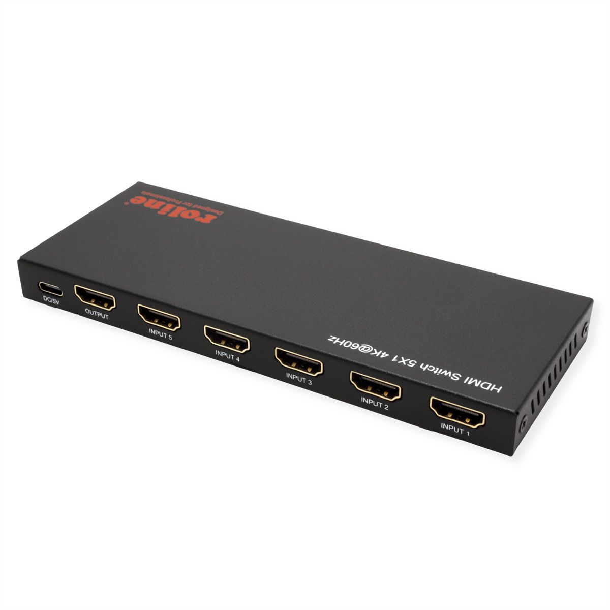 ROLINE Switch HDMI 4K à 5 ports