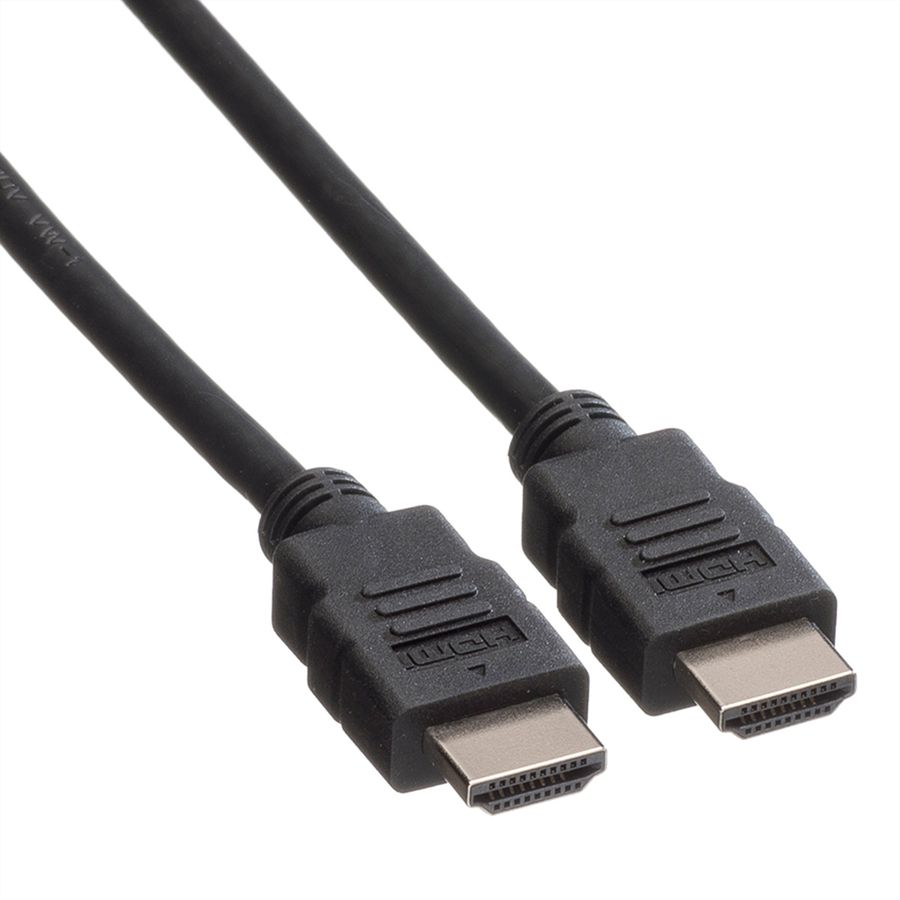 ROLINE GREEN Câble HDMI High Speed avec Ethernet, TPE, noir, 5 m