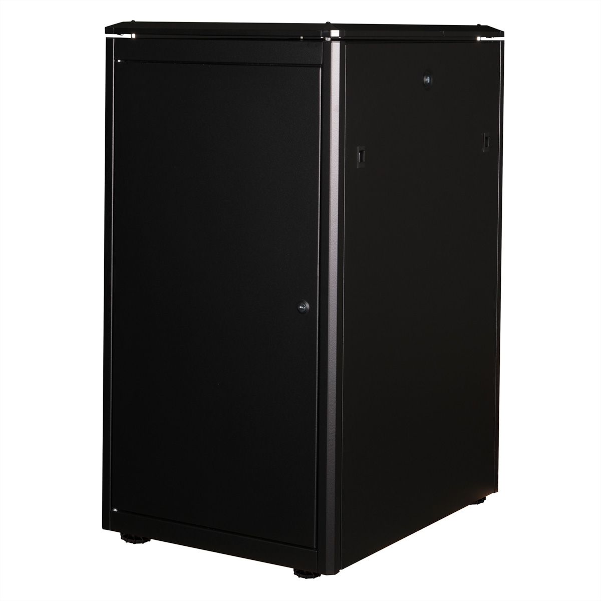 ROLINE 19" Baie réseau Pro 22U, 600x800 LxP Porte verre noir