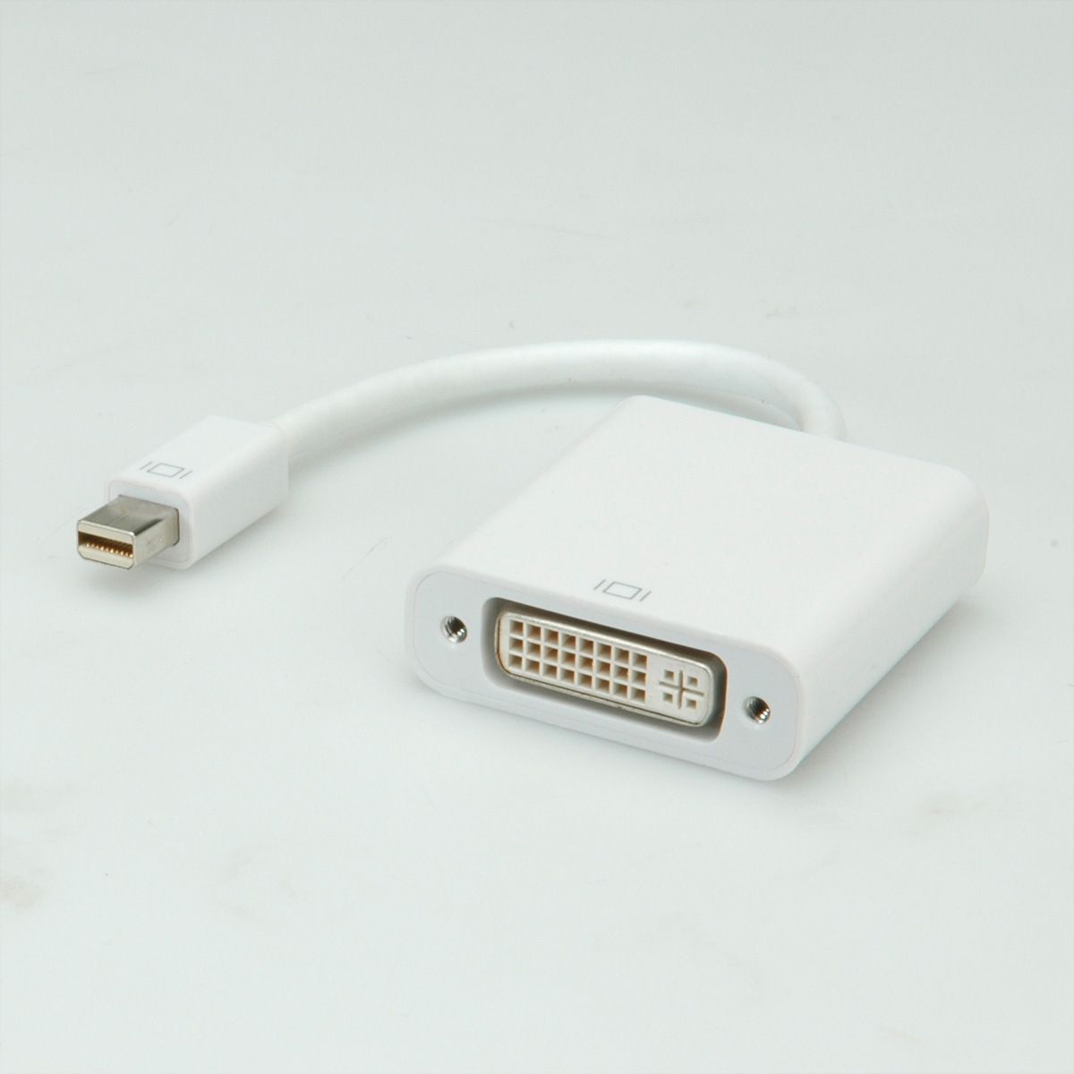 ROLINE Adaptateur Mini DisplayPort-DVI, MiniDP M - DVI F