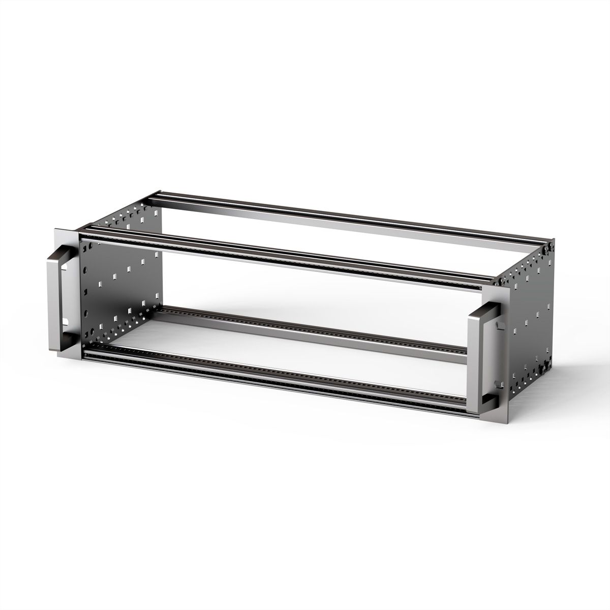 SCHROFF EuropacPRO 19" Kit bac à cartes pour cartes-mères, lourd, blindage rétrofit, avec poignée avant, 3 U, 295 mm