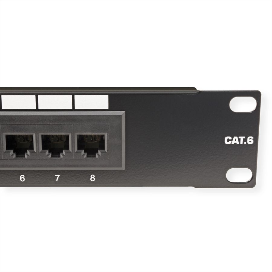 TRENDnet TC-P08C6 Panneau de brass. 10" 8 ports Cat. 6 non-blindé