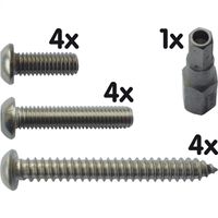 MOBOTIX Set de vis de sécurité pour M1x (MX-OPT-SEC-SCREWS-SET)