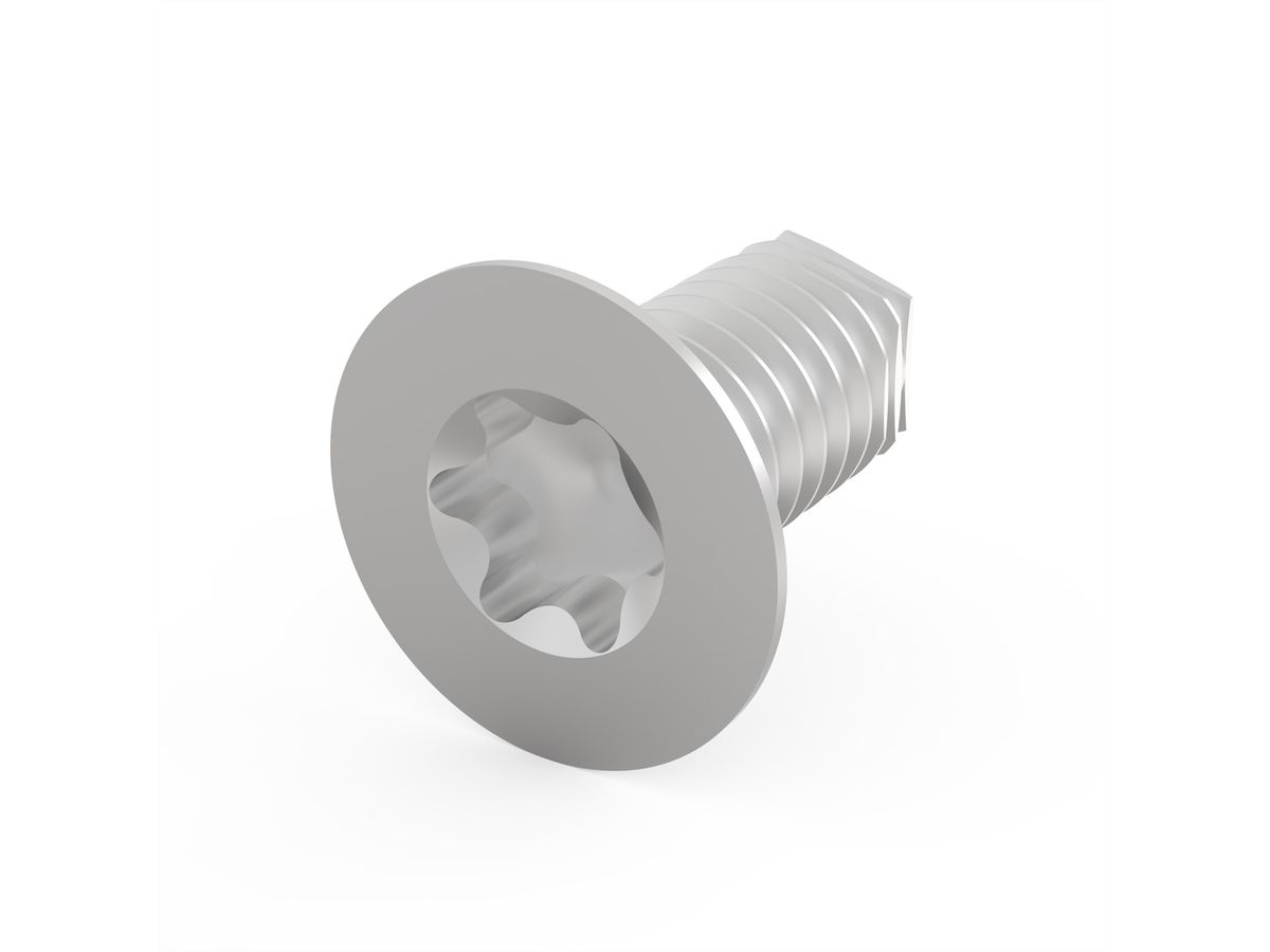 Vis à tête fraisée SCHROFF, Torx, M4 x 8, 100 pièces