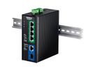 TRENDnet TI-BG50611 Switch Rail DIN PoE++ industriel 2,5G à 6 ports avec ports 10G