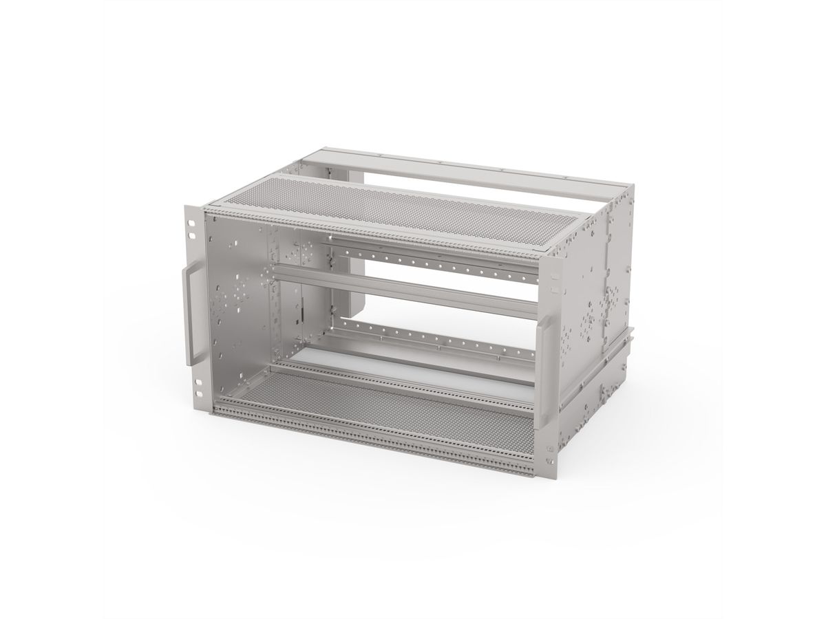 SCHROFF EuropacPRO 19" Subrack Kit pour chemin de fer, blindé, SNCF, CompactPCI, 6 U, 84 HP, 320 mm