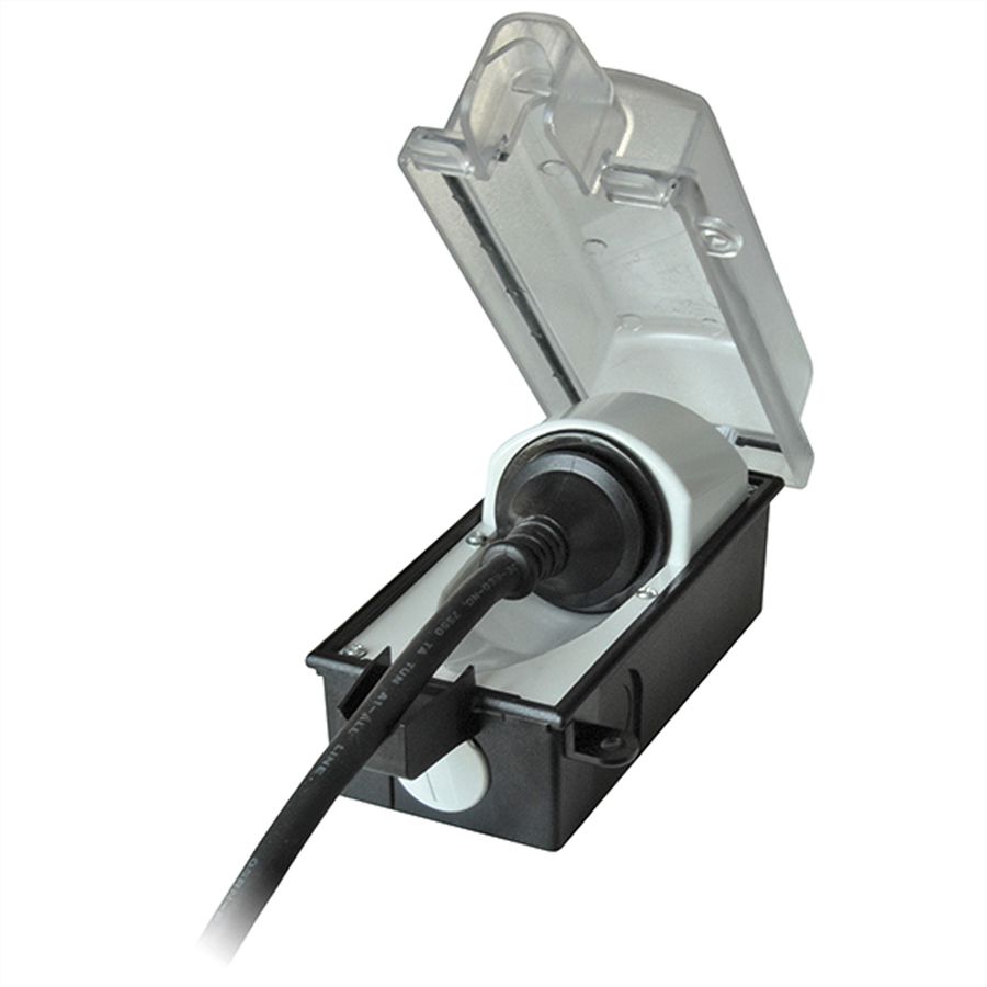 BACHMANN Prise extérieure verrouillable, Série 9015, 230V/16A, 1x SKS