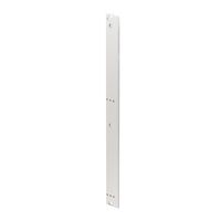 SCHROFF Unité enfichable, face avant, non blindée, pour poignée trapézoïdale statique, 6 U, 4 CV, 2,5 mm, alu, face avant anodisée, face arrière conductrice