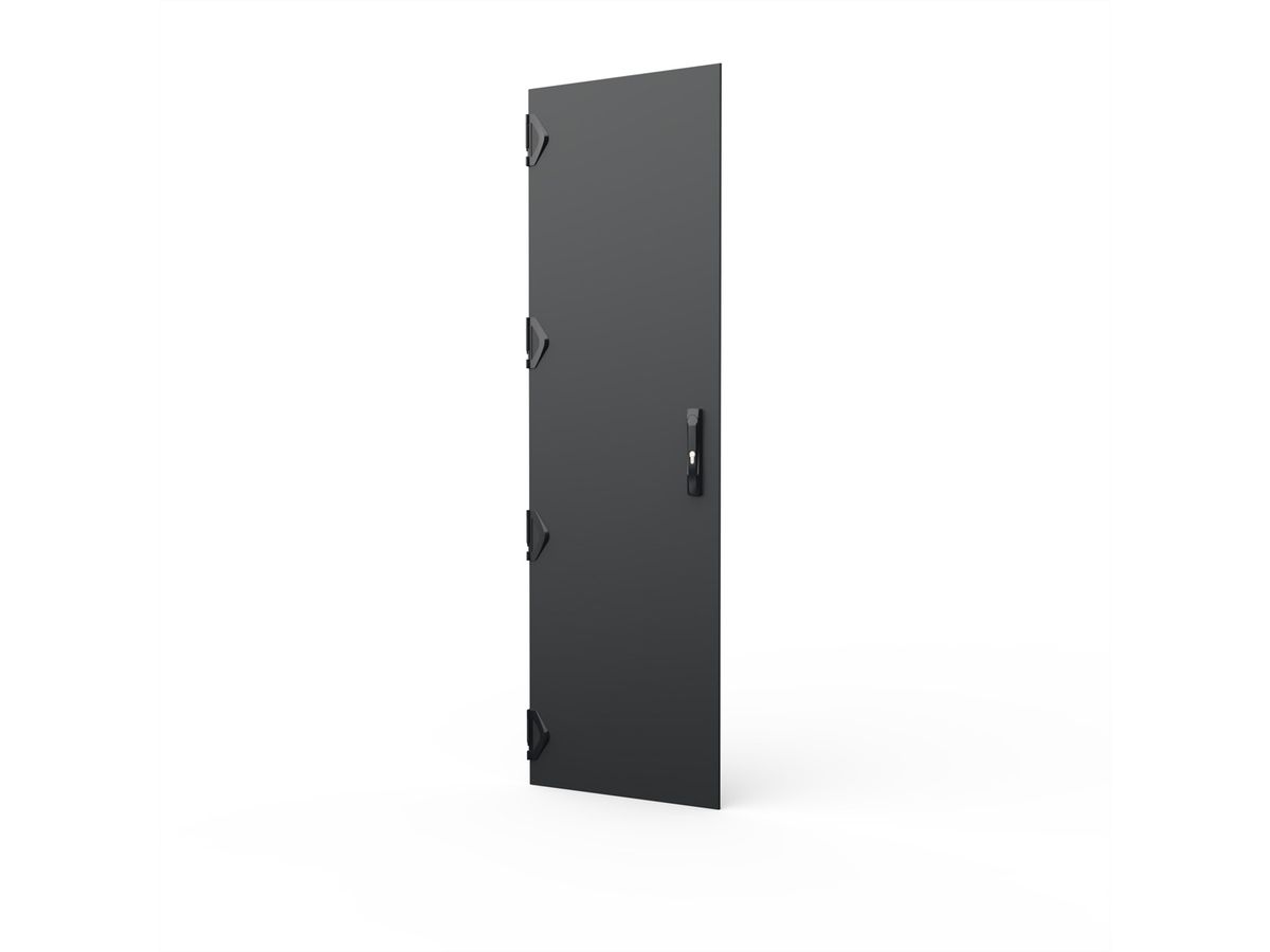 SCHROFF Porte 1600H 800L IP55 séismique fermeture à 4 points RAL7021