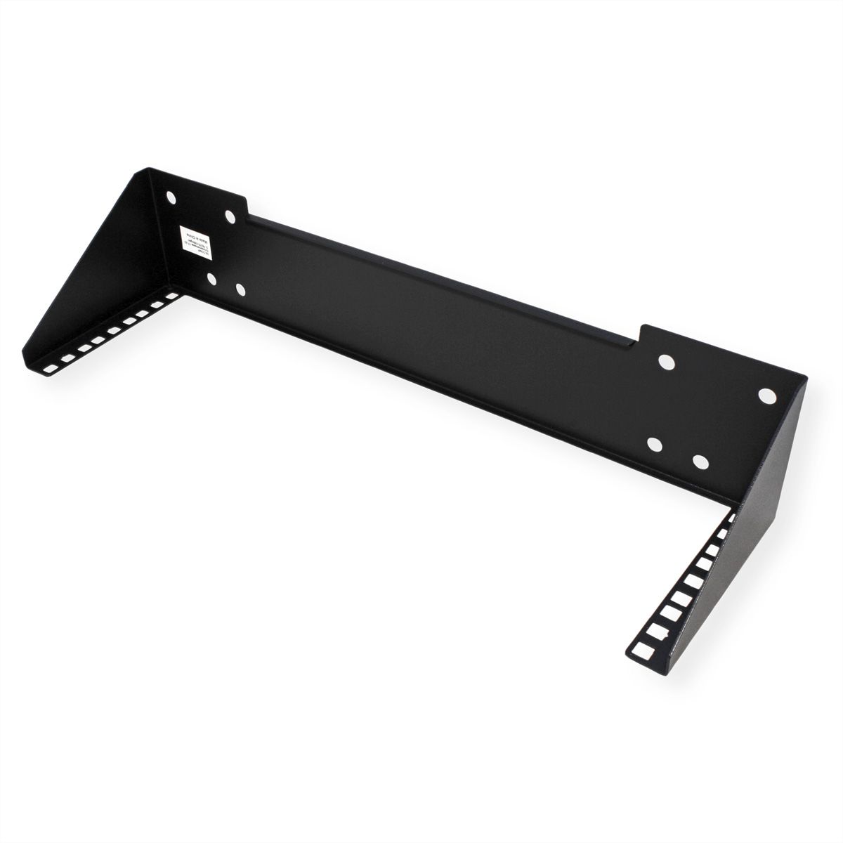 Support 19" mural / sous le bureau, 3 UH, noir