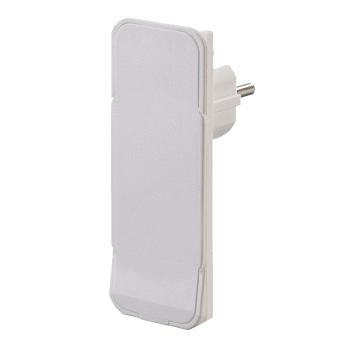 BACHMANN Connecteur plat CEE7/7 blanc