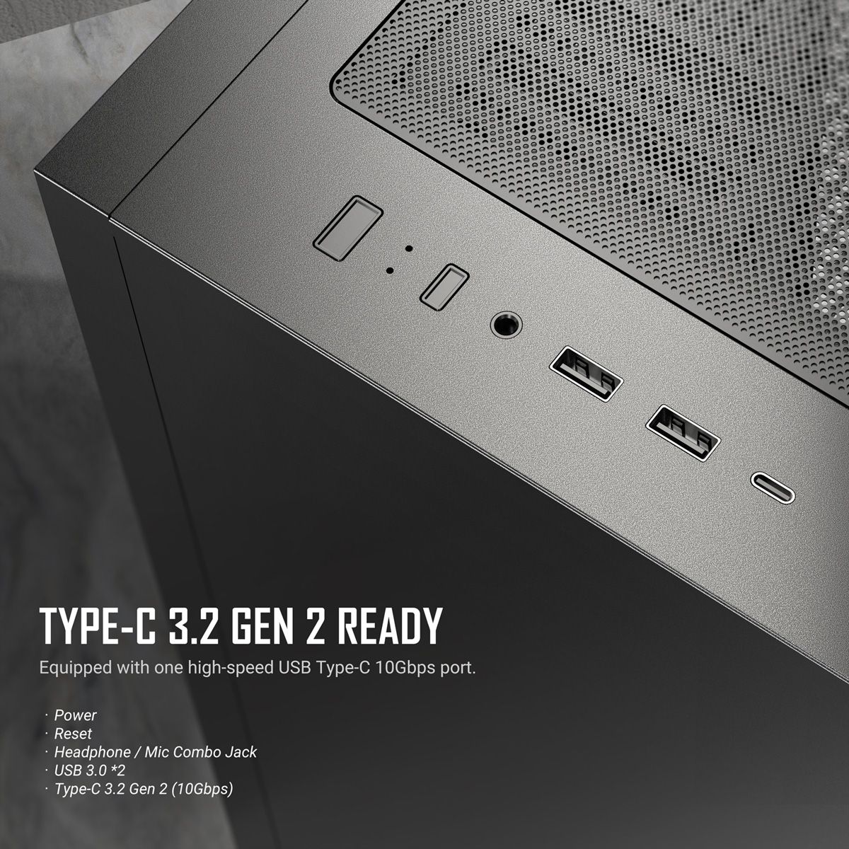 ANTEC CX60M ARGB Boîtier PC Mini Tour Micro-ATX, noir