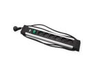 BACHMANN CONNECTUS 6xUTE , 1xinterrupteur 2,0m CEE7/7 gris