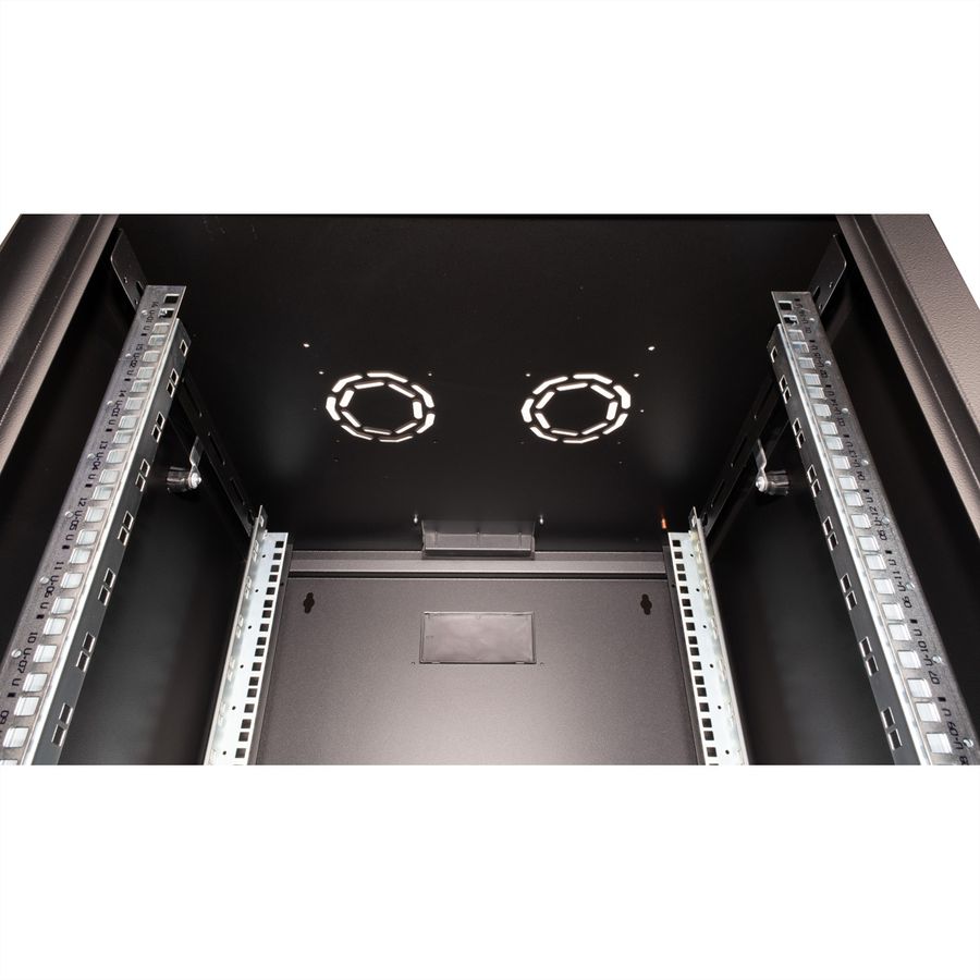ROLINE 19" Boîtier mural Pro 16U, 600x600 LxP noir