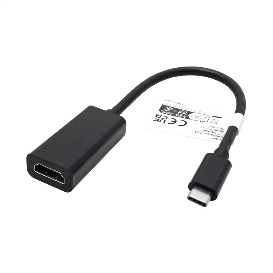 ROLINE Adaptateur Type C - HDMI, M/F, 8K60