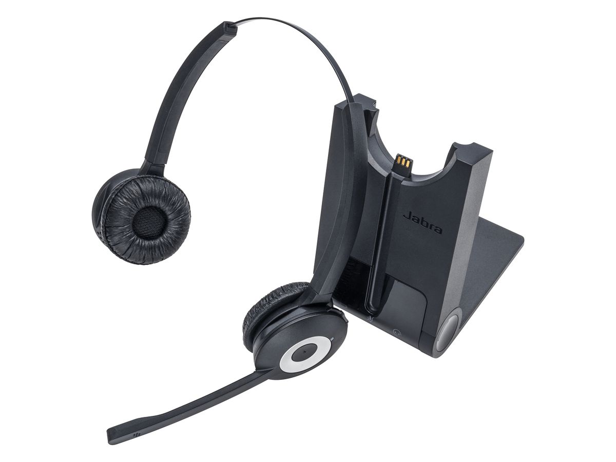 Jabra Pro 920 Duo Binaural Bandeau Noir