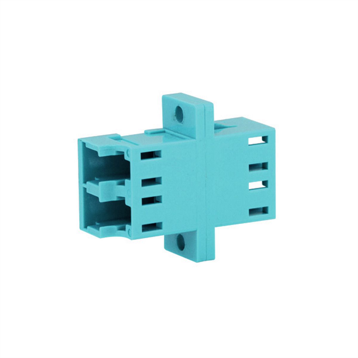 TELEGÄRTNER Coupleur LD Duplex, Multimode, Manchon en céramique, boîtier en plastique, turquoise, Z77