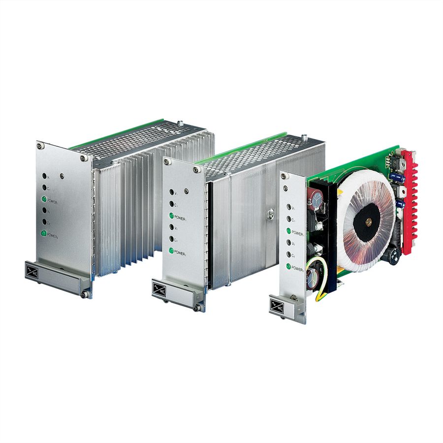 Alimentation, régulateur linéaire AC/DC 19" SCHROFF PSU, double, PSG 224