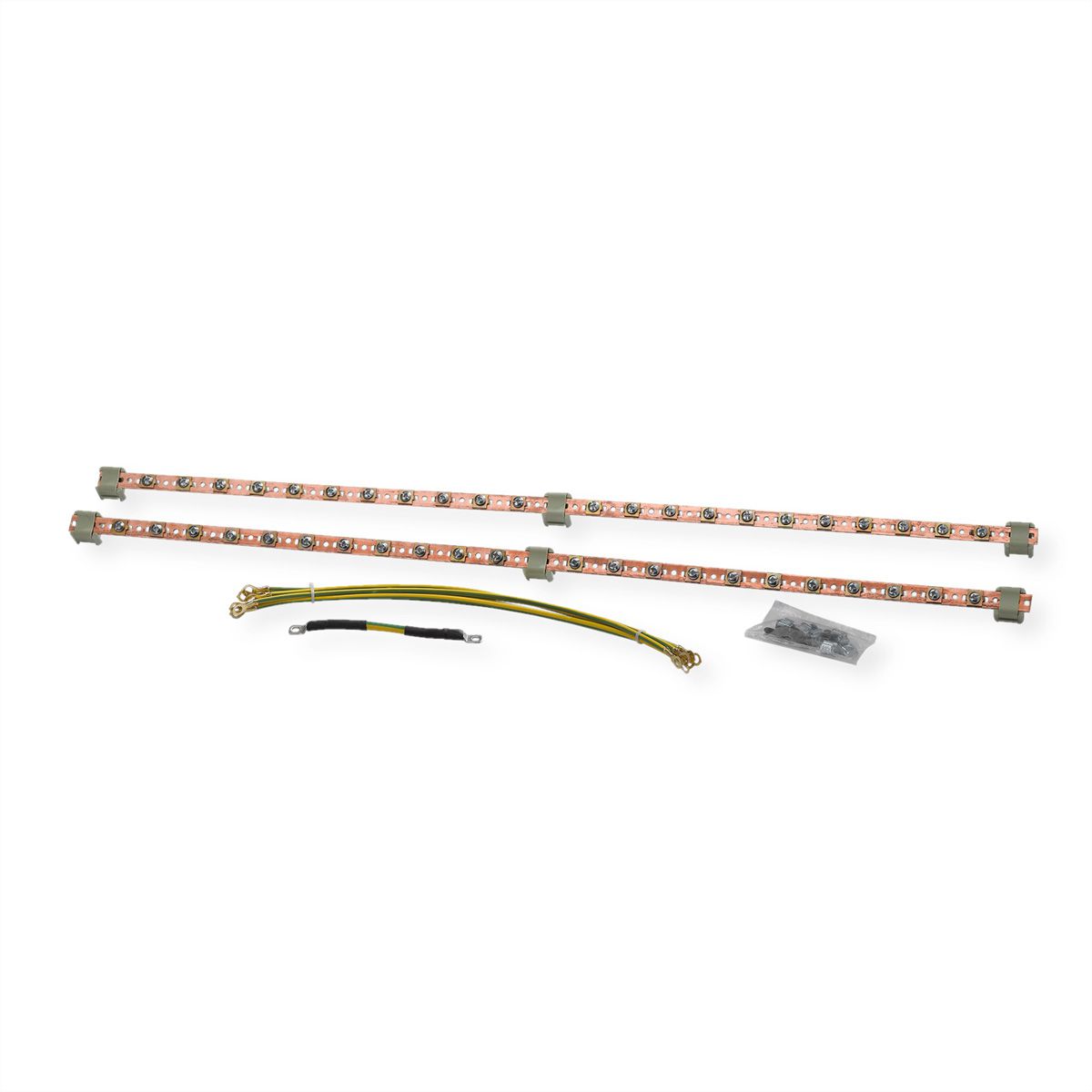 ROLINE Rail d'équipotentialité, 820mm, câble de mise à la terre