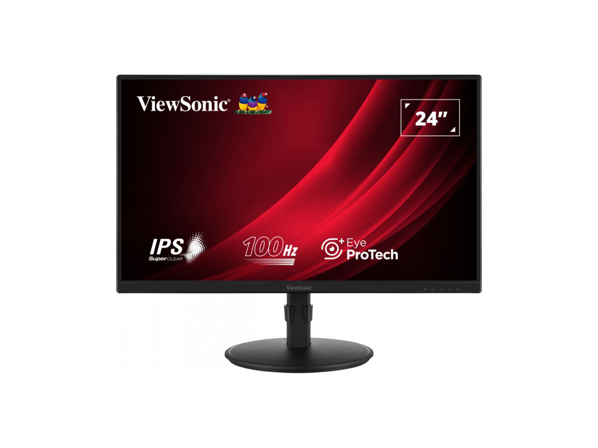 Viewsonic VG2408A-MHD écran plat de PC 61 cm (24") 1920 x 1080 pixels Full HD LED Noir