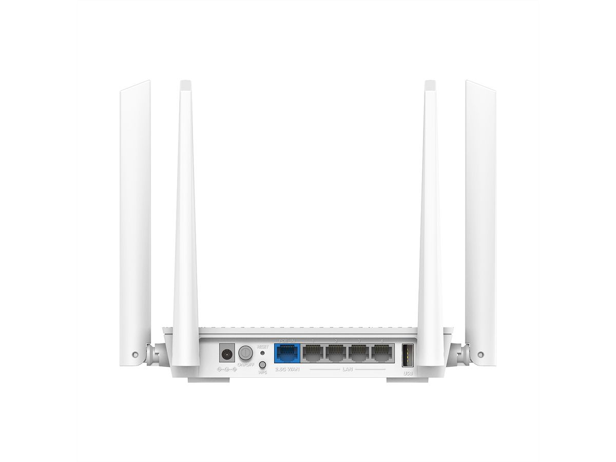 CUDY WR3000P AX3000 Routeur 2.5G Mesh Wi-Fi 6 PoE