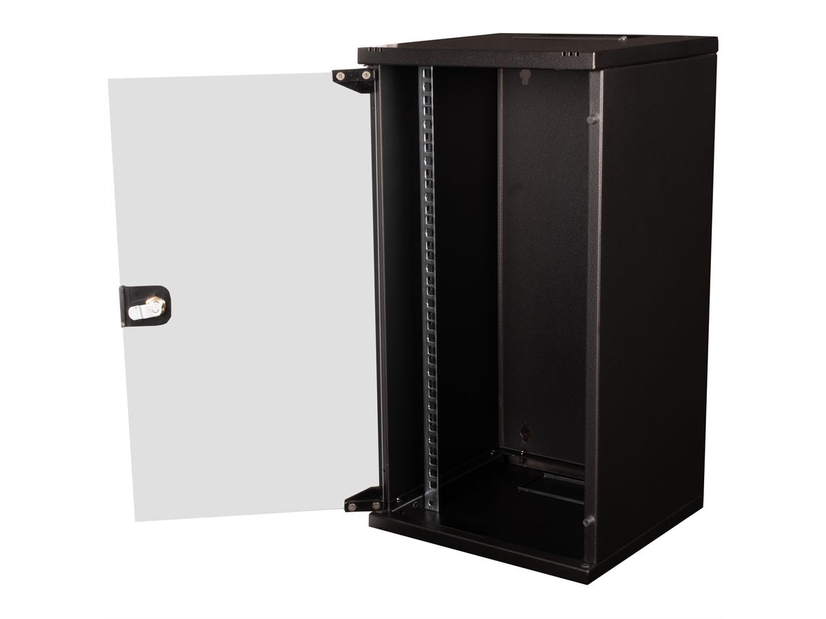 ROLINE 10" Boîtier mural 12U, 312x300 LxP  noir