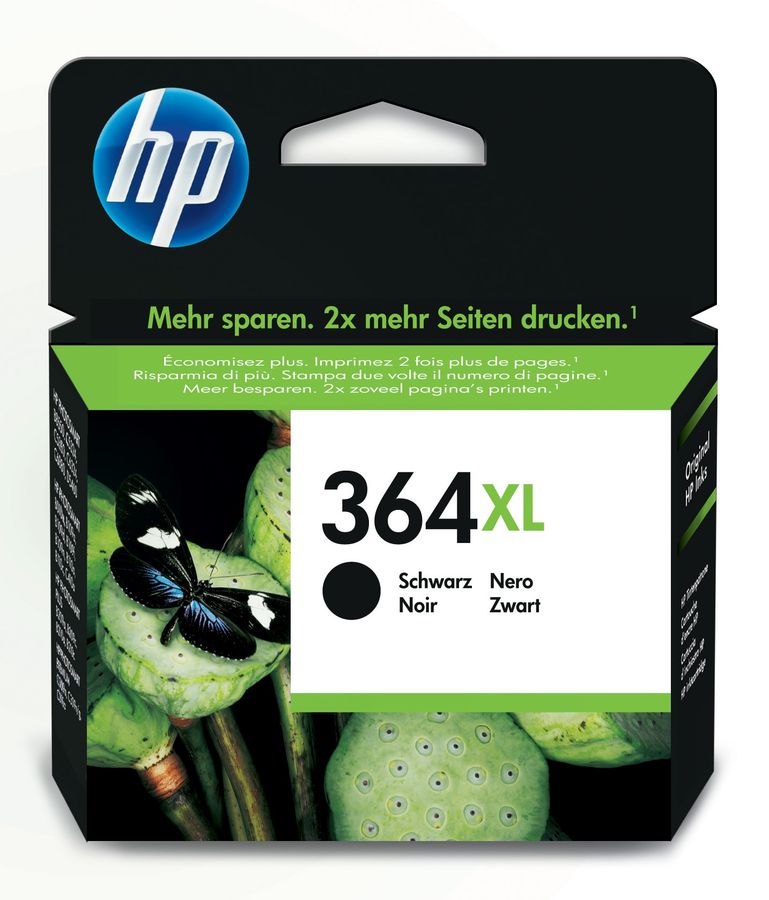 HP 364XL cartouche d'encre noir grande capacité authentique