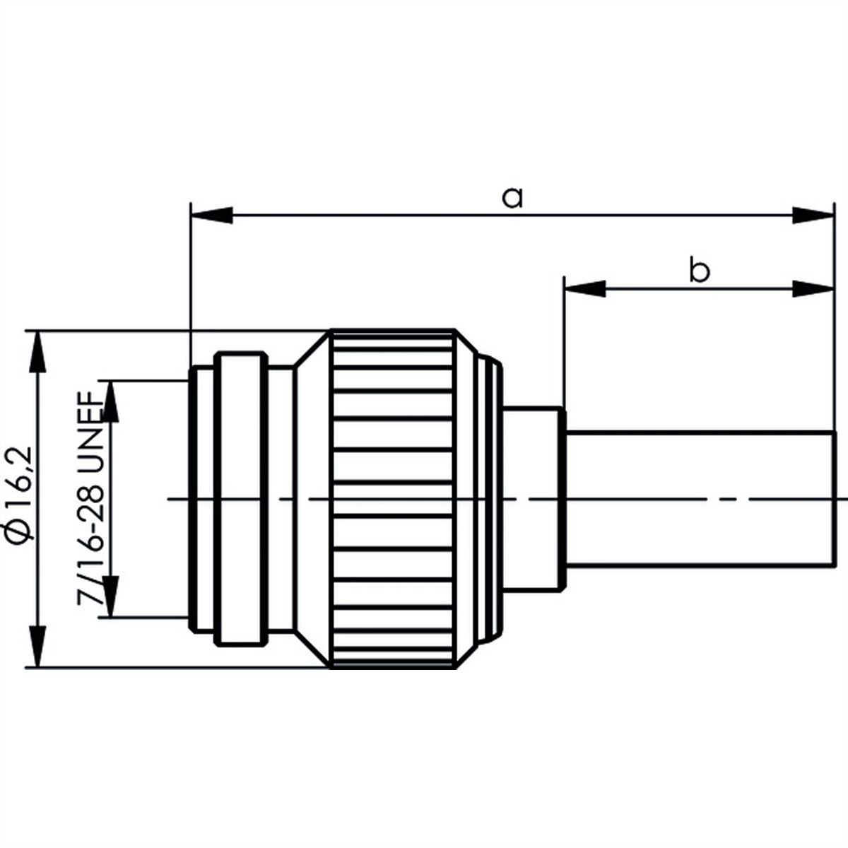 TELEGÄRTNER Connecteur à sertir TNC 50 Ohm pour G30 (1,5/3,8)