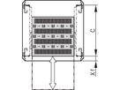 SCHROFF Varistar 19'' étagère, télescopique, 30 kg, RAL 7035, raccourci, 600W 700D