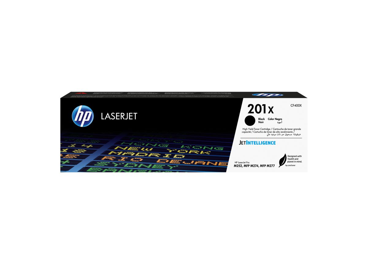 HP 201X toner LaserJet Noir grande capacité authentique
