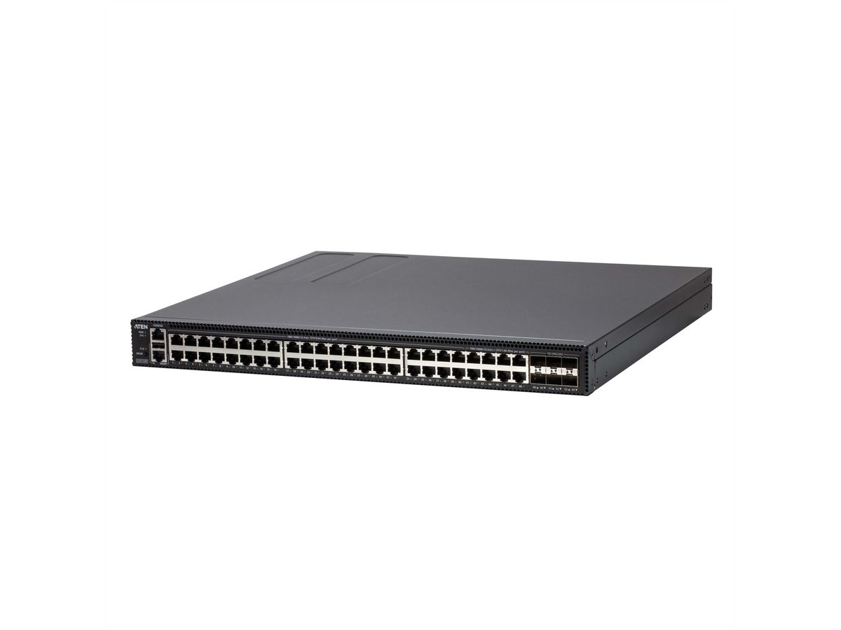 ATEN ES0154P Commutateur géré 54 ports Gigabit Ethernet de couche 2+ avec PoE