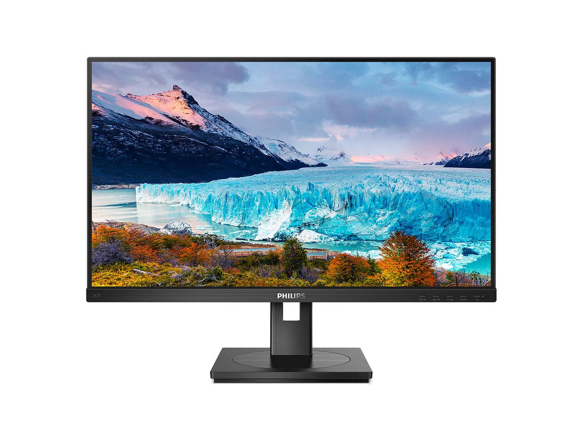 Philips S Line 243S1/00 écran plat de PC 60,5 cm (23.8") 1920 x 1080 pixels Full HD LCD Noir